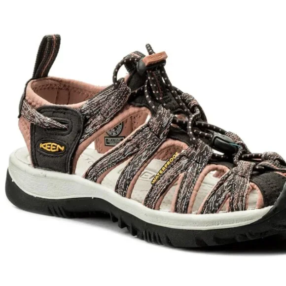 Keen Whisper Waterproof Hiking Walking Sandals Women’s Shoes 6.5 Pink/Gray, EUC - Picture 2 of 8